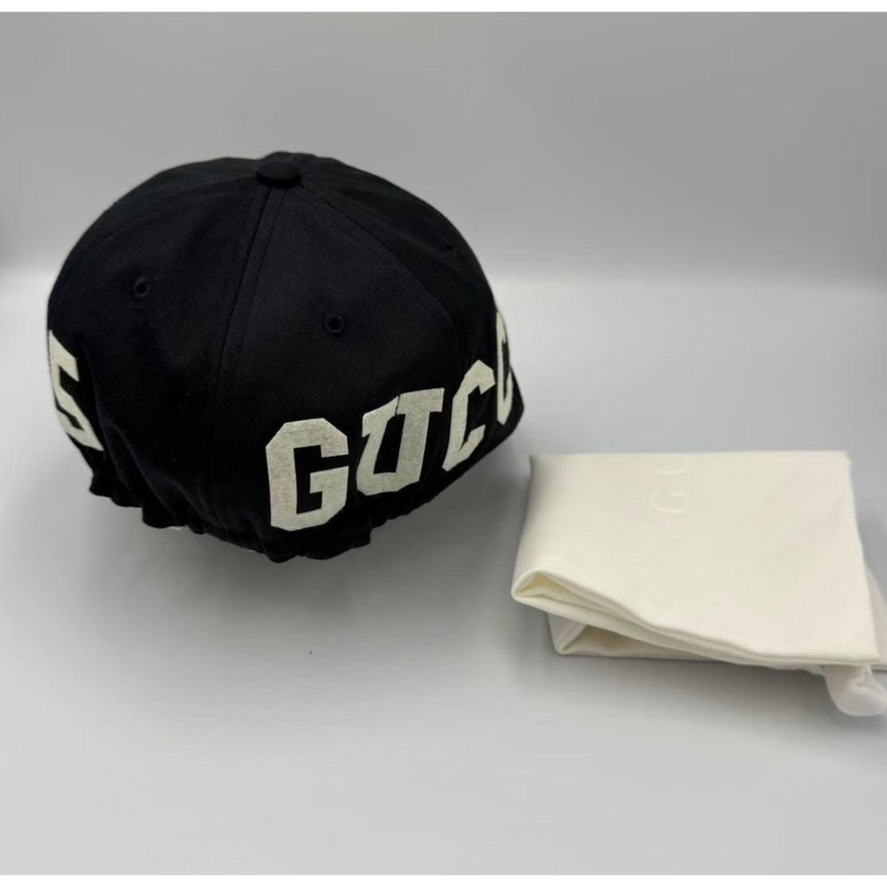 Gucci Men’s Patch 25 Baseball Cap Hat Black M  751400 - Picture 14 of 14